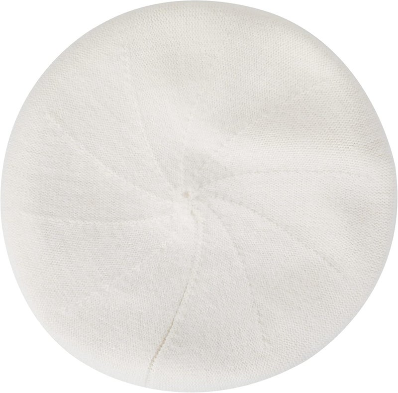 ZLYC French Beret hat, Reversible Solid Color Knit Warm Beret Cap for Womens Girls - Image 5